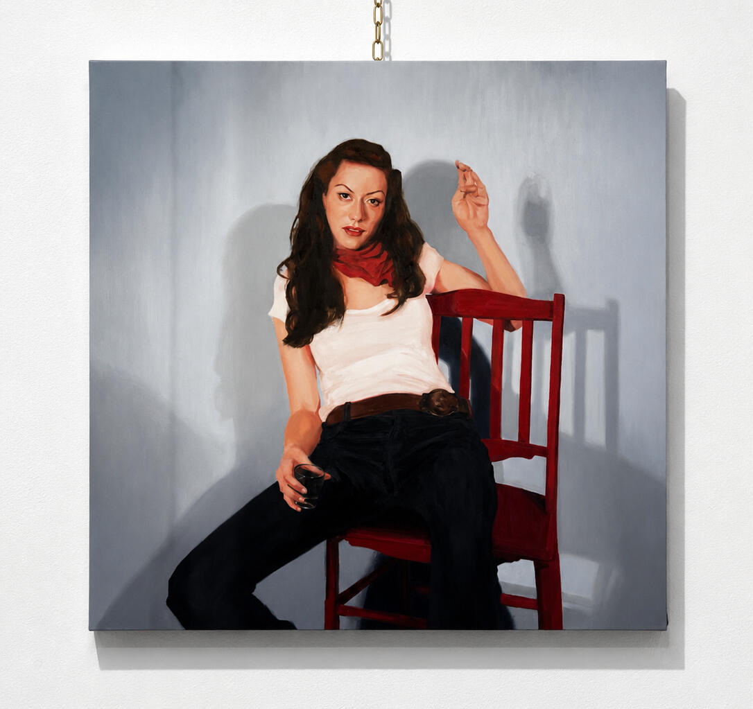 Kristin Beaver Lou Acrylic on Canvas 60x60