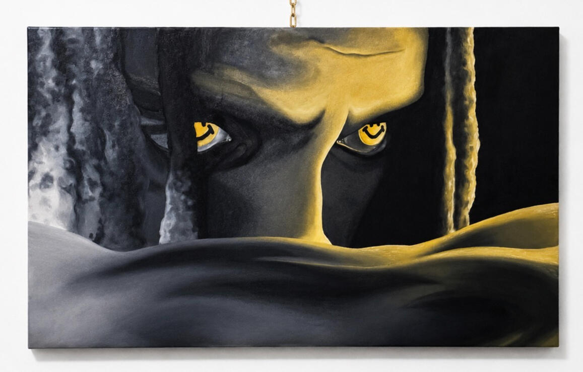 ABOY The Tapered, Sharp End Oil on Canvas 36x60